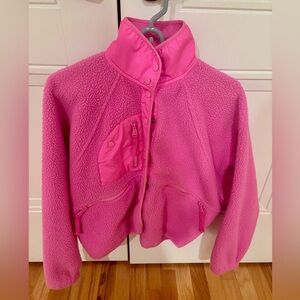 FP Movement by Free People Pink Fleece Jacket
